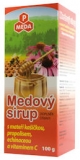Medový sirup s materskou včelou kašičkou,propolisom,echinaceou a vitamínom C