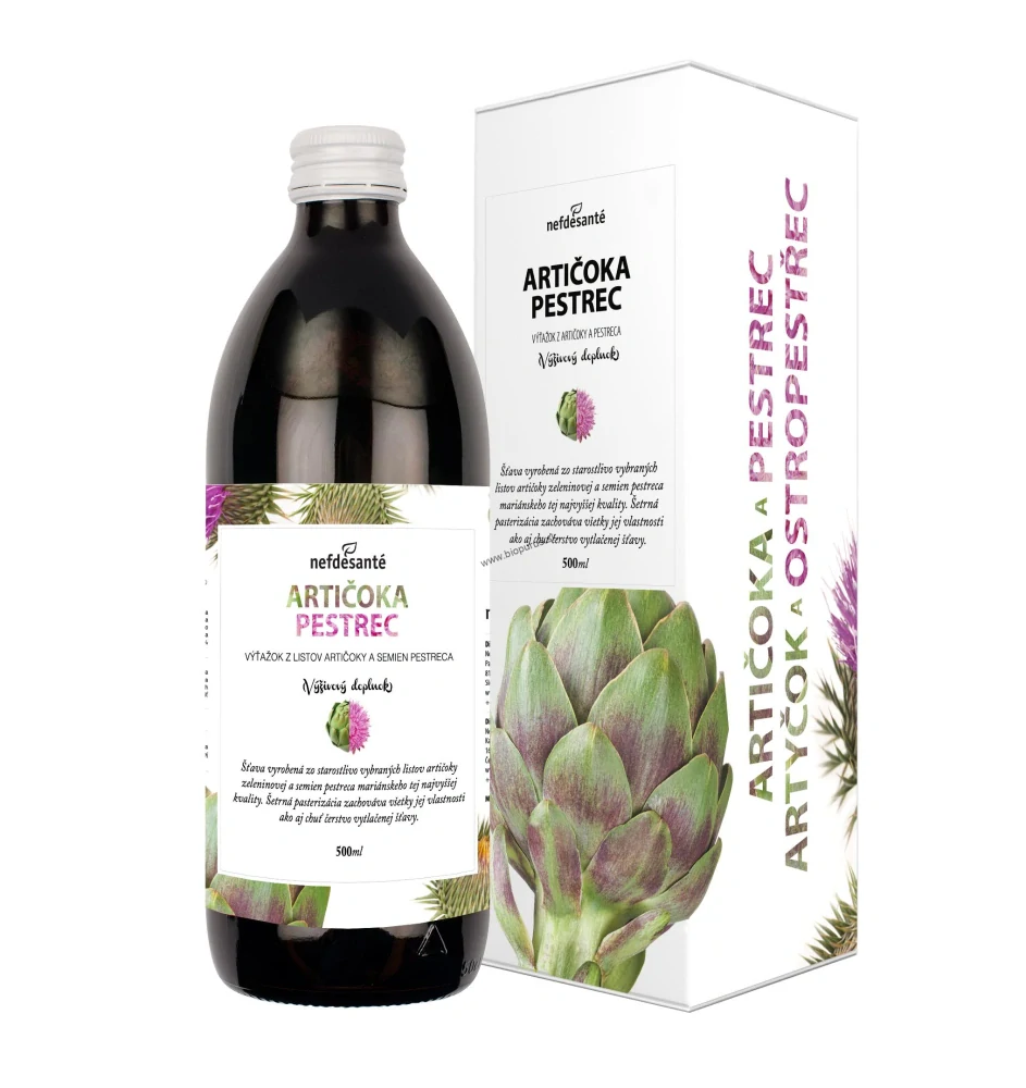 ARTIČOKA PESTREC šťava 500 ml