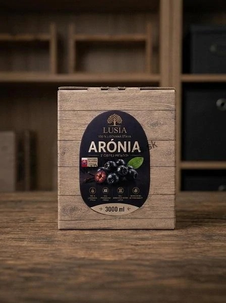 Aróniová šťava 3 L - 100% šťava z arónie