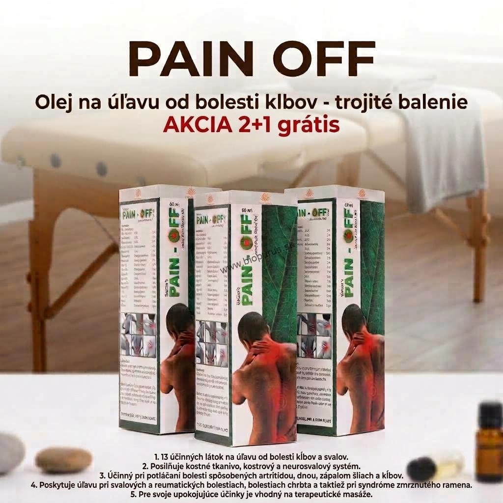 PAIN OFF ROLL-ON 3 x 60 ml