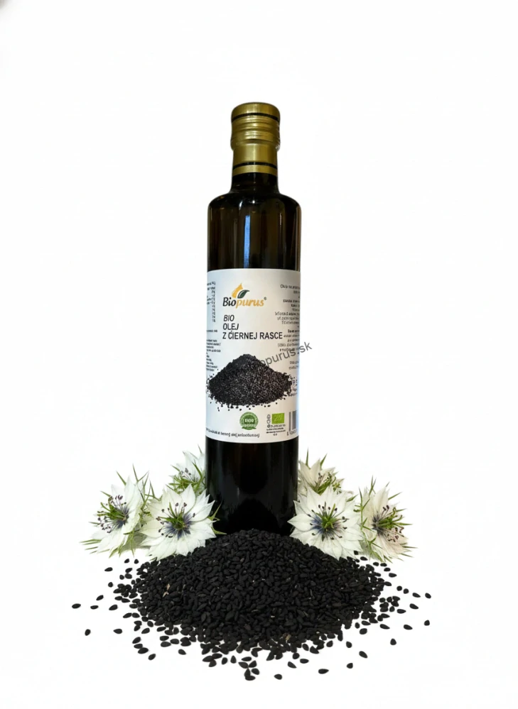 Olej z čiernej rasce 500 ml BIO