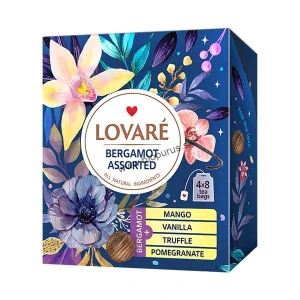 LOVARÉ Bergamot Tea Assorted 64g (32 porc.)