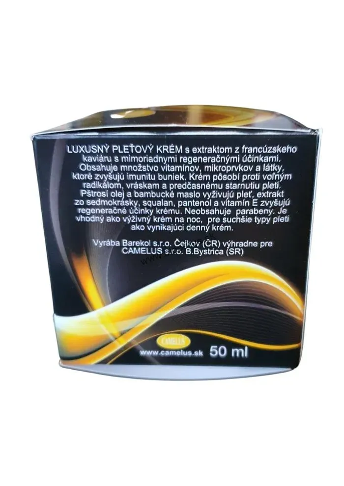 Luxusný pleťový krém s kaviárom SILVER 50 ml
