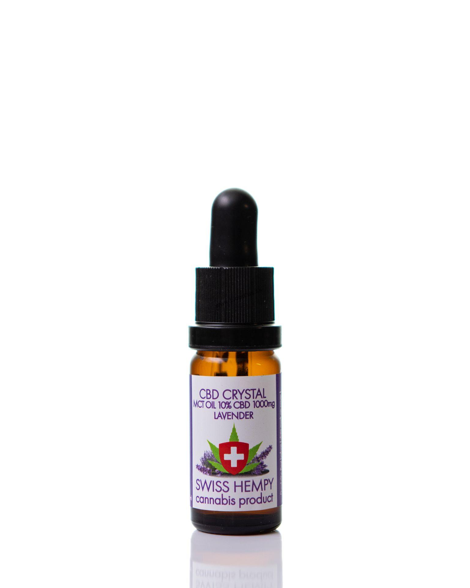 10% CBD OLEJ Levanduľa SWISS HEMPY 10 ml