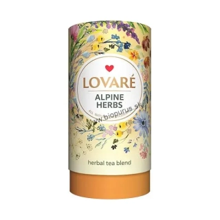 LOVARÉ Alpine Herbs, sypaný bylinkový čaj 80g