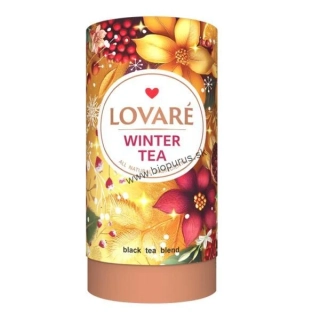 LOVARÉ Winter Tea, sypaný čierny čaj s príchuťou 80g