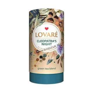 LOVARÉ Cleopatra´s Night, sypaný zelený čaj s príchuťou 80g