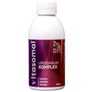 Lipozomálny komplex C+D3+Zn (bez konzervantov)