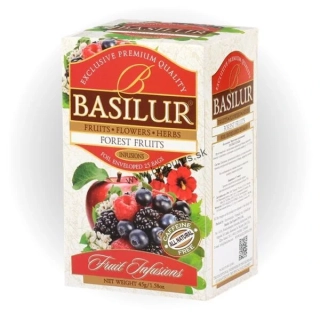 BASILUR Fruit Forest Fruit, ovocný čaj 45g (25×1,8g)