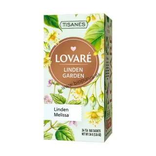LOVARÉ Linden Garden, bylinkový čaj 24 vrecúšok