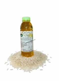 Ryžový olej 500 ml-obal je zo 100% rozložitelného materiálu