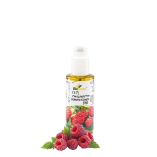 Olej z malinových semien 100 ml + pumpa