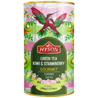 HYSON Jahoda Kiwi -zelený čaj 100g